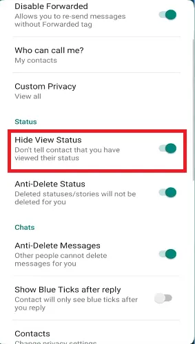 FM WhatsApp APK Download Nov 2024 v10.10 Latest Updated 50 hide view status