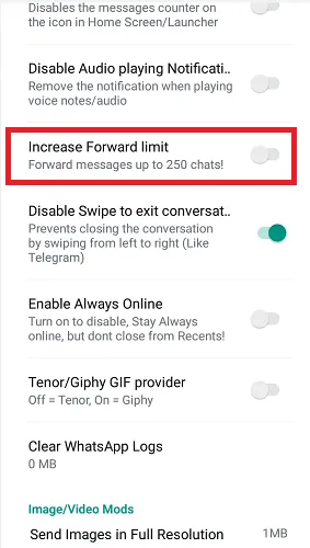 FM WhatsApp APK Download Nov 2024 v10.10 Latest Updated 43 increased forward limit feature