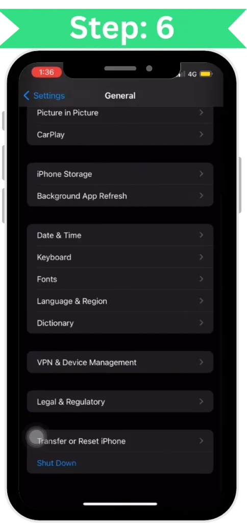 step 5 verification settings